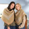 Herrschners Desert Dune Shawls Crochet Kit -Robotime Zone 236364 83476.1698184571