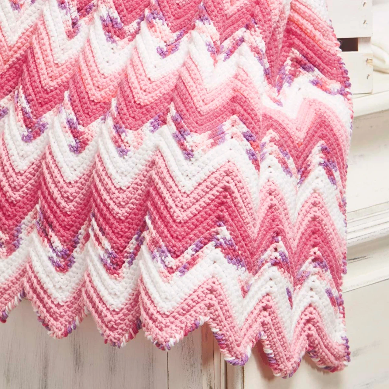 Herrschners Fairy Princess Baby Blanket Crochet Kit 4 Herrschners Fairy Princess Baby Blanket Crochet Kit - Image 2