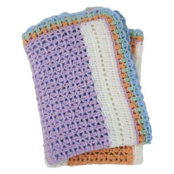 Herrschners Lollipops Baby Blanket Crochet Kit -Robotime Zone 244256 5 46505.1693432177