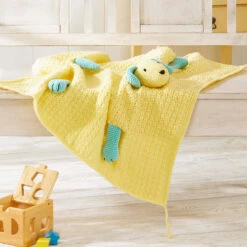 Herrschners Puppy Friend Blanket Crochet Kit -Robotime Zone 244364 2 47198.1693432232
