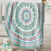 Herrschners Bewildered Baby Blanket Crochet Kit -Robotime Zone 244748 04581.1693432366
