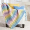 Herrschners Rainbow Baby Blanket Crochet Kit 1 Herrschners Rainbow Baby Blanket Crochet Kit -Robotime Zone 246076 29993.1693432610