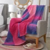 Red Heart Dynamic Knit Ombre Throw Yarn Kit -Robotime Zone 265393 40650.1693433002