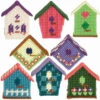 Herrschners Bright Birdhouses Ornaments Plastic Canvas Kit 2 Herrschners Bright Birdhouses Ornaments Plastic Canvas Kit -Robotime Zone 270575 14974.1693433560