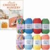 Ultimate Crochet Nursery Book & Worsted Baby Yarn Pack -Robotime Zone 345502P 37210.1693436959
