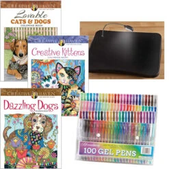 Dover Pet Lovers Coloring Essentials Bundle Coloring Book