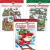 Dover Christmas Classics, Country & Home, Set Of 3 Coloring Book -Robotime Zone 359270 66069.1693438165