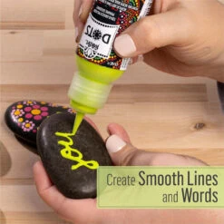 Plaid Acrylic Dotting Paint Set -Robotime Zone 409904 3 81983.1693438567