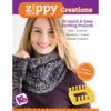 Zippy Loom Creations: 20 Quick & Easy Knitting Projects Book -Robotime Zone 449910 43133.1693439766