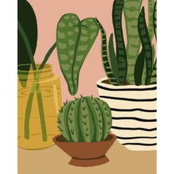 Pink Picasso Keep Growing Paint-by-Number Kit