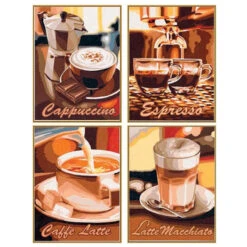 Schipper Coffee Break Paint-by-Number Kit