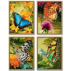 Schipper Butterflies Paint-by-Number Kit