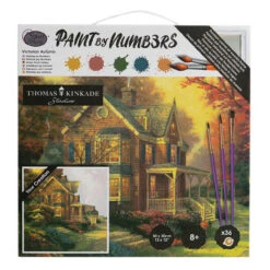 Craft Buddy Victorian Autumn Paint-by-Number Kit -Robotime Zone 450644 2 71251.1693440457