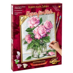 Schipper Roses For You Paint-by-Number Kit -Robotime Zone 450828 2 31994.1693440780