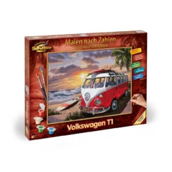 Schipper Volkswagen Bus T1 Paint-by-Number Kit -Robotime Zone 450861 4 09030.1693440861