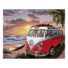 Schipper Volkswagen Bus T1 Paint-by-Number Kit -Robotime Zone 450861 29774.1693440860