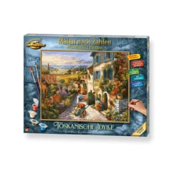 Schipper MNZ-Tuscan Idyll Paint-by-Number Kit -Robotime Zone 450879 3 58073.1693440942