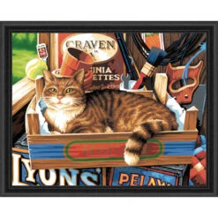 Paintworks Cat Signs Paint-by-Number Kit