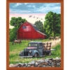 Paintworks Summer Farm Paint-by-Number Kit -Robotime Zone 451733 31382.1693441389