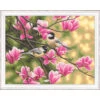 Paintworks Chickadees & Magnolias Paint-by-Number Kit -Robotime Zone 451735 73563.1693441395