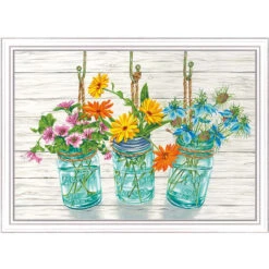 Paintworks Flowering Jars Paint-by-Number Kit