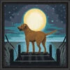 Paintworks Moonrise Dog Paint-by-Number Kit -Robotime Zone 451857 37235.1693441489
