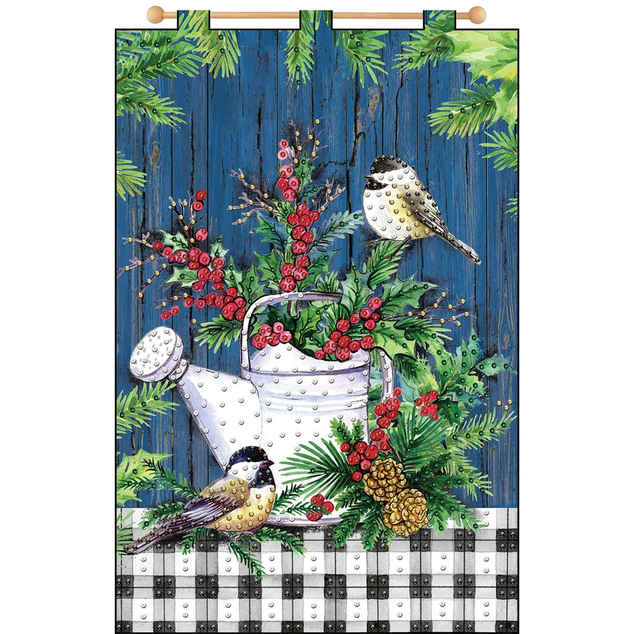 Design Works Winter Felt & Sequin Kit 3 Design Works Winter Felt & Sequin Kit