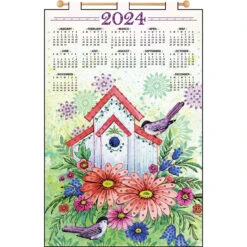 Design Works Birdhouse Calendar Felt & Sequin Kit