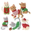 Bucilla Cats In Ugly Sweaters Felt & Sequin Kit -Robotime Zone 500275 94485.1693456898