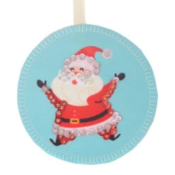 Herrschners Cute Santa Felt & Sequin Kit 9 Herrschners Cute Santa Felt & Sequin Kit -Robotime Zone 500311 4 30850.1693456969