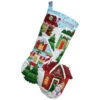 Bucilla Christmas Town Stocking Kit -Robotime Zone 500316 58303.1693456979