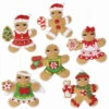 Bucilla Dressed Up Gingerbread Felt & Sequin Kit 2 Bucilla Dressed Up Gingerbread Felt & Sequin Kit -Robotime Zone 500361 45554.1695648552
