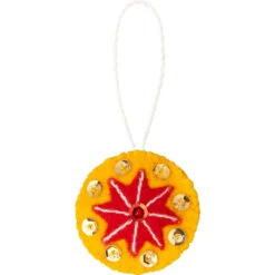 Bucilla Merry Miniatures Felt & Sequin Kit -Robotime Zone 500368 5 69919.1695657581