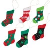 Felt Street Holiday Socks Felt & Sequin Kit -Robotime Zone 503213 91511.1693457083