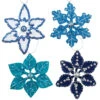 Herrschners Winter's Beauty Snowflakes Felt & Sequin Kit -Robotime Zone 503216 98286.1693457088