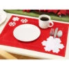Felt Street Flurries Place Mats Felt & Sequin Kit -Robotime Zone 503245 54213.1693457151