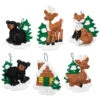 Bucilla Santa's Black Bear Cabin Felt & Sequin Kit -Robotime Zone 506947 34108.1693457695