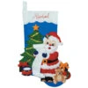 Design Works Santa's List Stocking Kit -Robotime Zone 507818 33094.1693457811