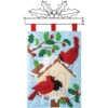 Bucilla Cardinal Birdhouse Kit & Hanger Felt & Sequin Kit 1 Bucilla Cardinal Birdhouse Kit & Hanger Felt & Sequin Kit -Robotime Zone 508514 72561.1693457903