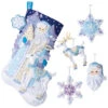 Bucilla Winter Wonderland Stocking & Ornaments, Set Of 2 Felt & Sequin Kit -Robotime Zone 508540 00131.1693457909