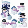 Bucilla Let It Snow Snowman Ensemble Felt & Sequin Kit -Robotime Zone 508633 93561.1693457910