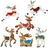Bucilla Festive Reindeers Felt & Sequin Kit -Robotime Zone 509299 63513.1693458142