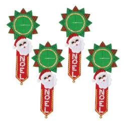 Bucilla Jolly Noel Door Hanger Felt & Sequin Kit