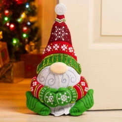 Bucilla Nordic Gnome Door Stopper Felt & Sequin Kit