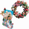 Bucilla Gingerbread Wreath & Stocking, Set Of 2 Felt & Sequin Kit 1 Bucilla Gingerbread Wreath & Stocking, Set Of 2 Felt & Sequin Kit -Robotime Zone 509868 33703.1693458351