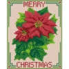 PixelHobby Merry Christmas-Poinsettia Mosaic Art Kit -Robotime Zone 510024 36258.1693458440