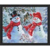 PixelHobby Snowman & Woman Mosaic Art Kit -Robotime Zone 510107 38132.1693458498