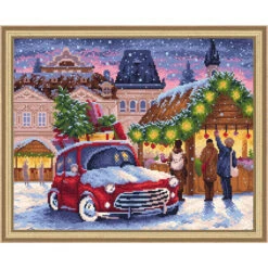 Collection D'Art Christmas Market Diamond Painting