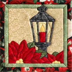 Quilt Magic Christmas Lantern No-Sew Quilt Kit