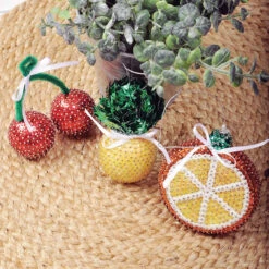 Sunrise Craft & Hobby Tropical Fruit Ornament Kit